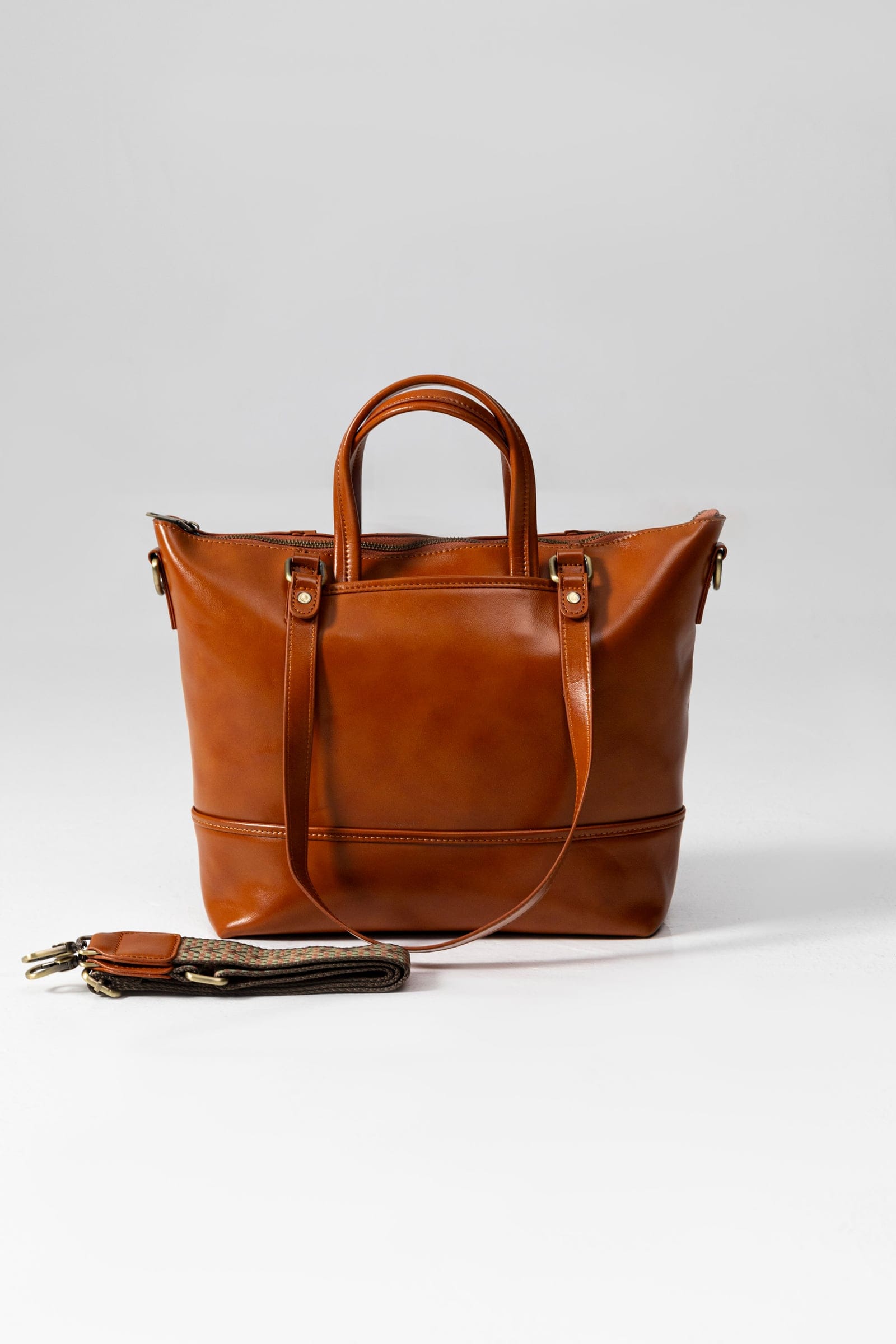 Сумка Cabas - Женские сумки, фото 3, цвет карамель