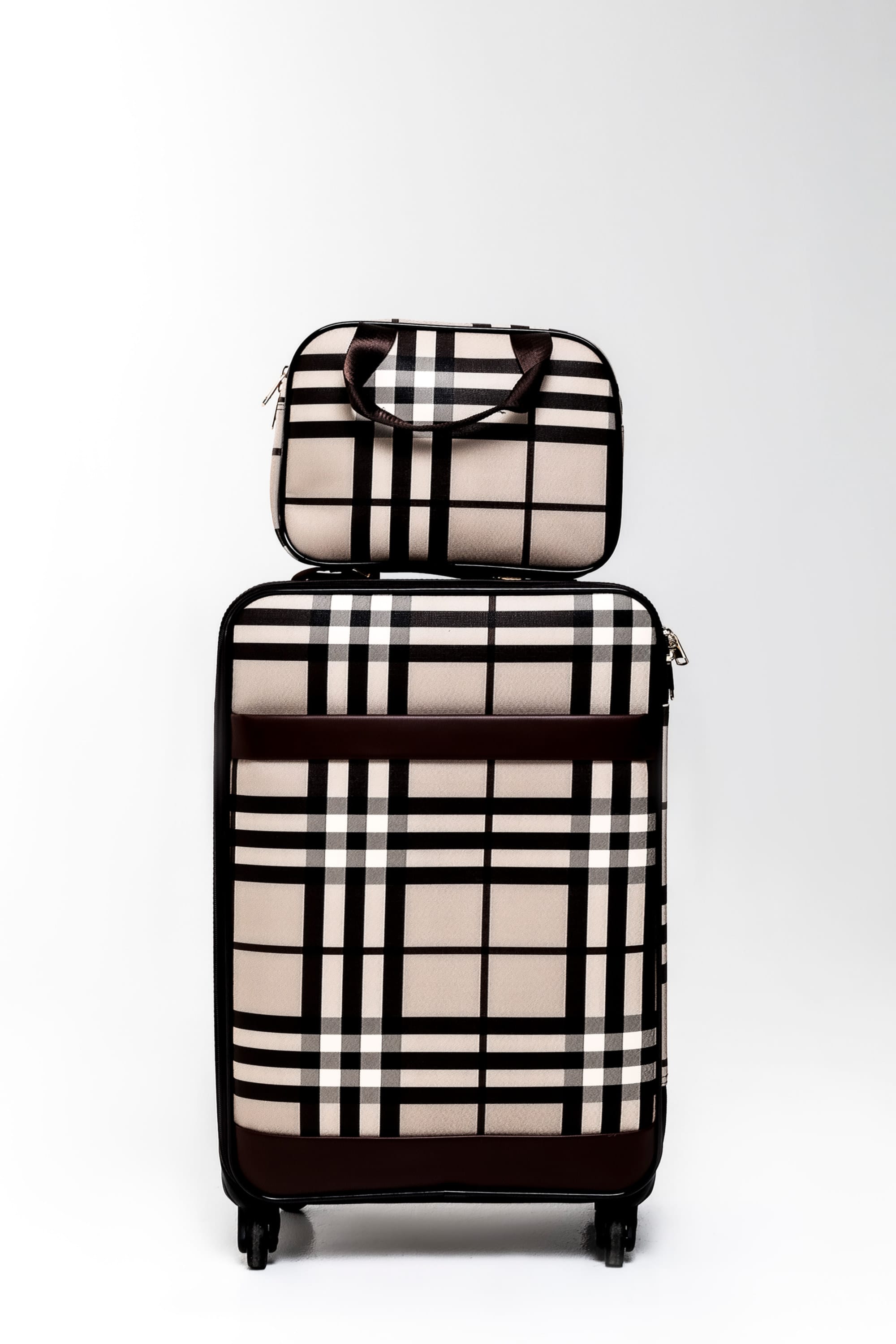 Чемодан Tartan - Чемоданы и дорожные аксессуары, фото 5, цвет Caramel