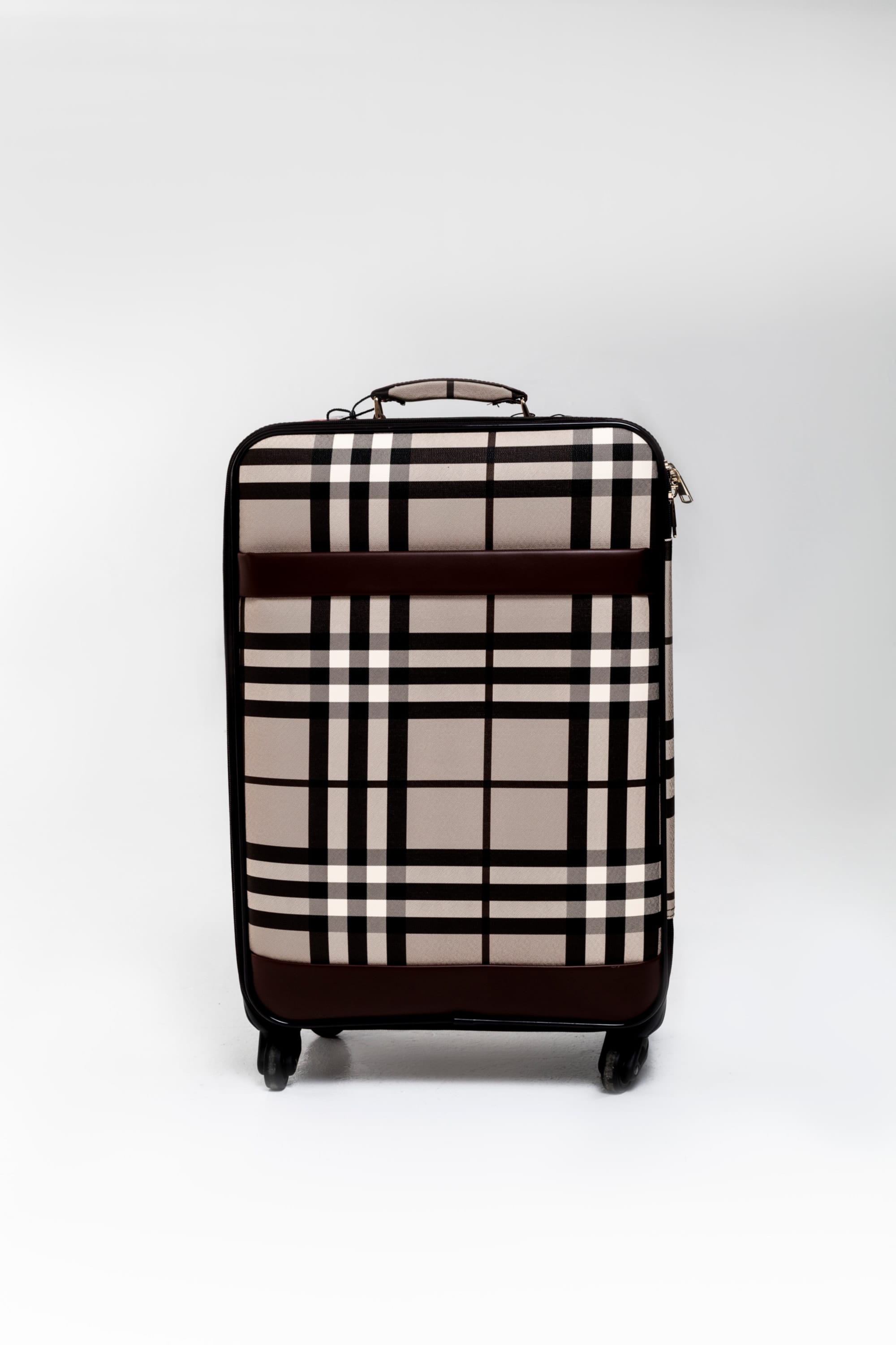 Чемодан Tartan Ganizoda, чемоданы и дорожные аксессуары, оксфордский текстиль