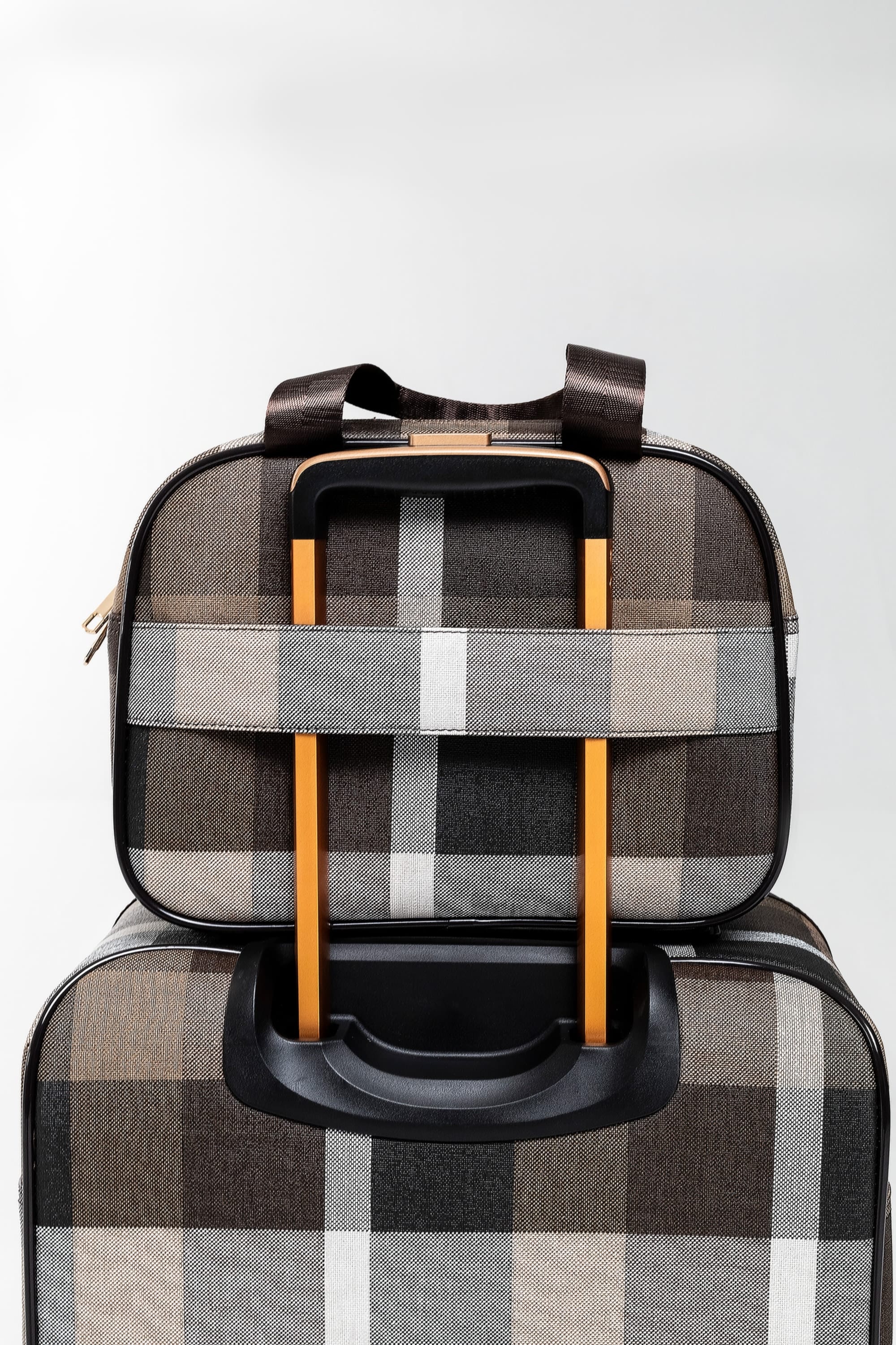 Чемодан Tweed - Чемоданы и дорожные аксессуары, фото 4, цвет Brown